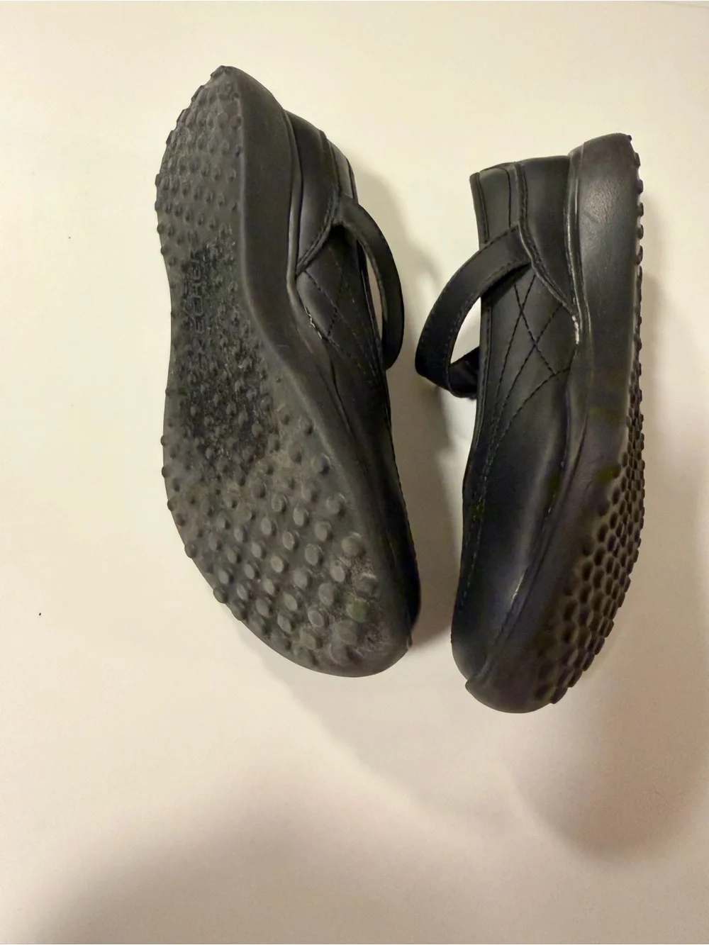 Skechers Black Mary Jane School Shoes with Light Blue Insole- SZ 1 NWOT